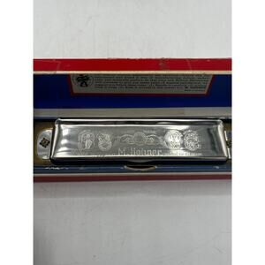 Hohner Marine Band Harmonica No 364 Key C Made Germany w/ Box Instructions